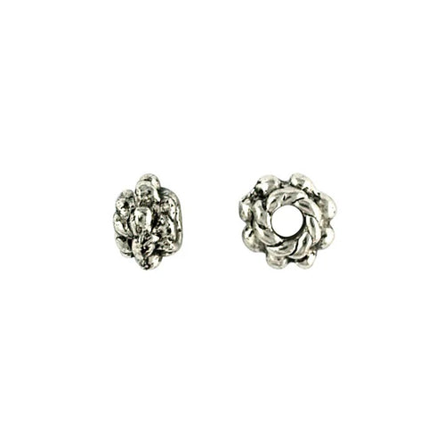 5mm Metal Alloy Rope Daisy Spacers